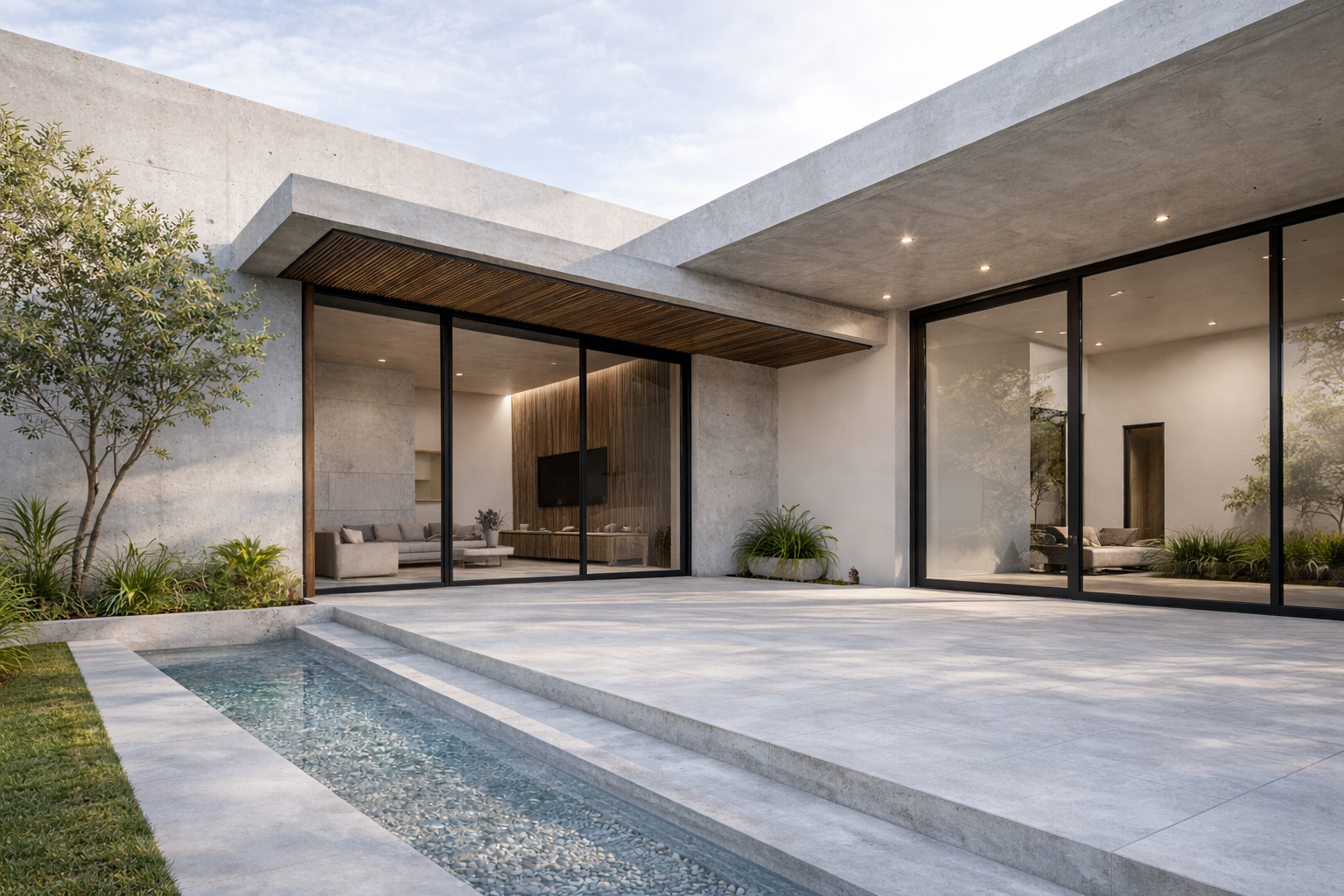 Proyecto residencial contemporáneo